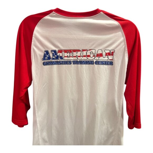 Epic Sports American Gymnastics Training Center Shirt Adult Small Poly Tee S - Picture 1 of 8